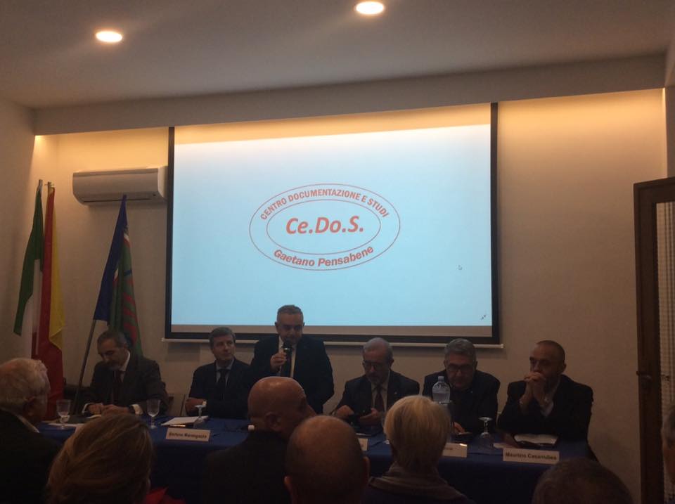 Un momento dell'inaugurazione del Centro