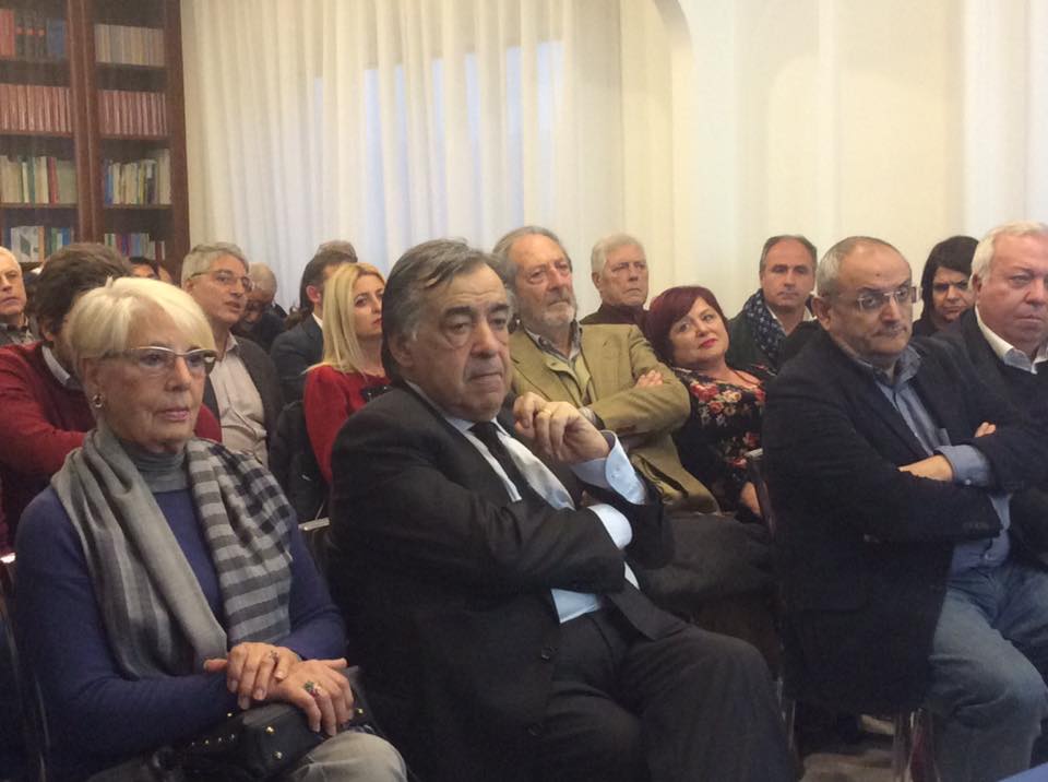 Il pubblico presente all'inaugurazione